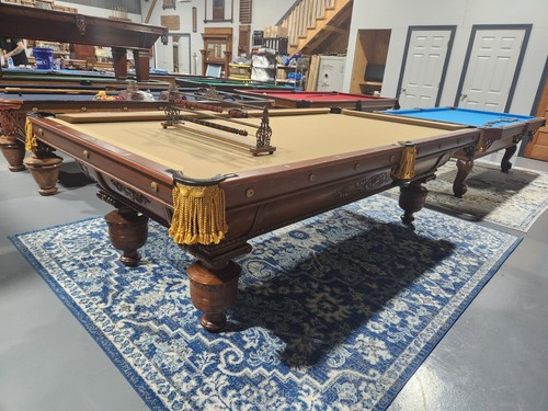 Antique pool table the - pool, "the