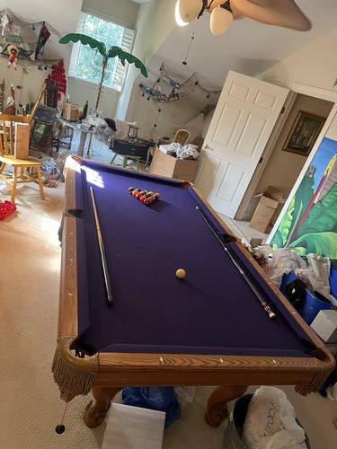 Brunswick antique pool table - brunswick,